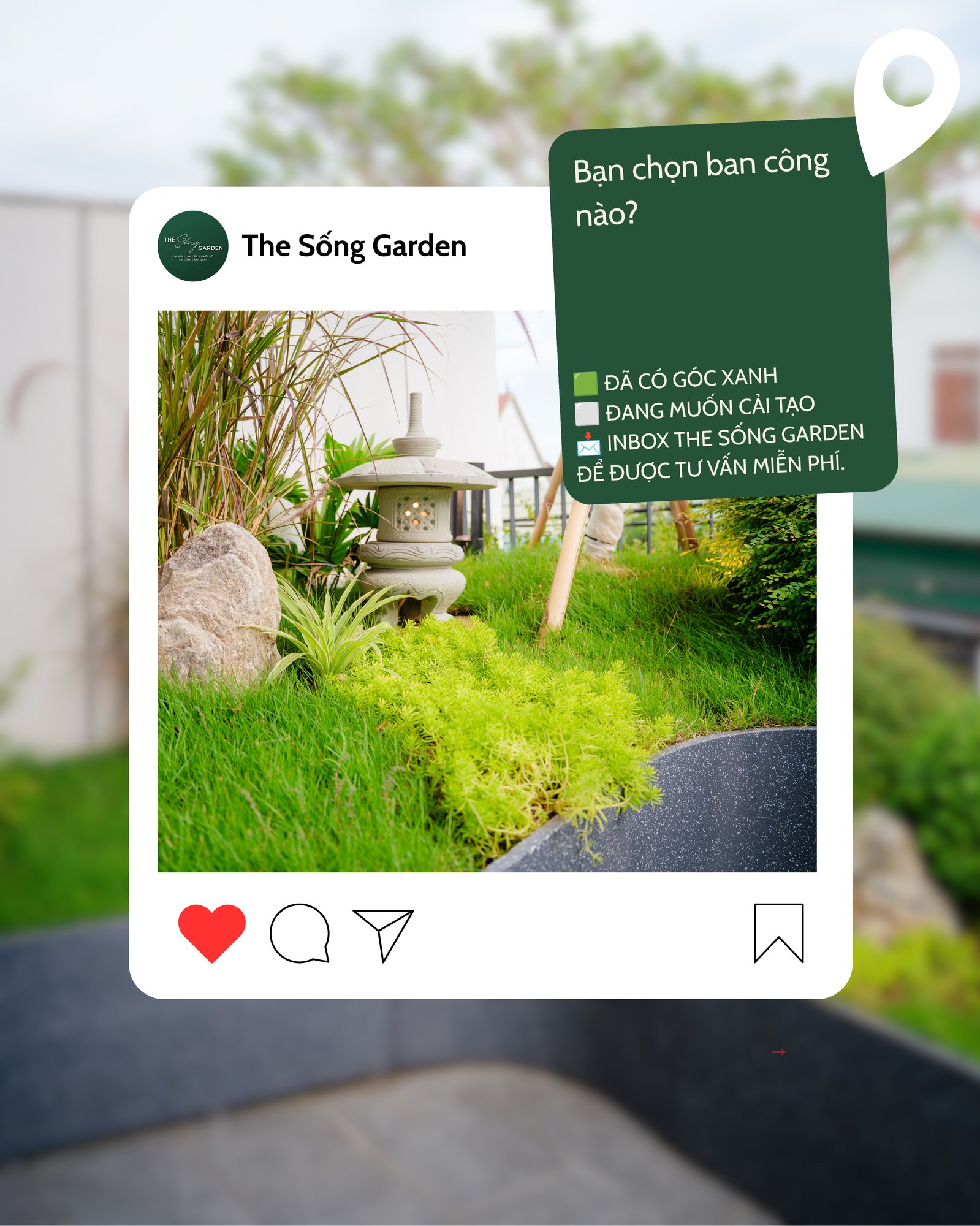 Bạn chọn ban công nào